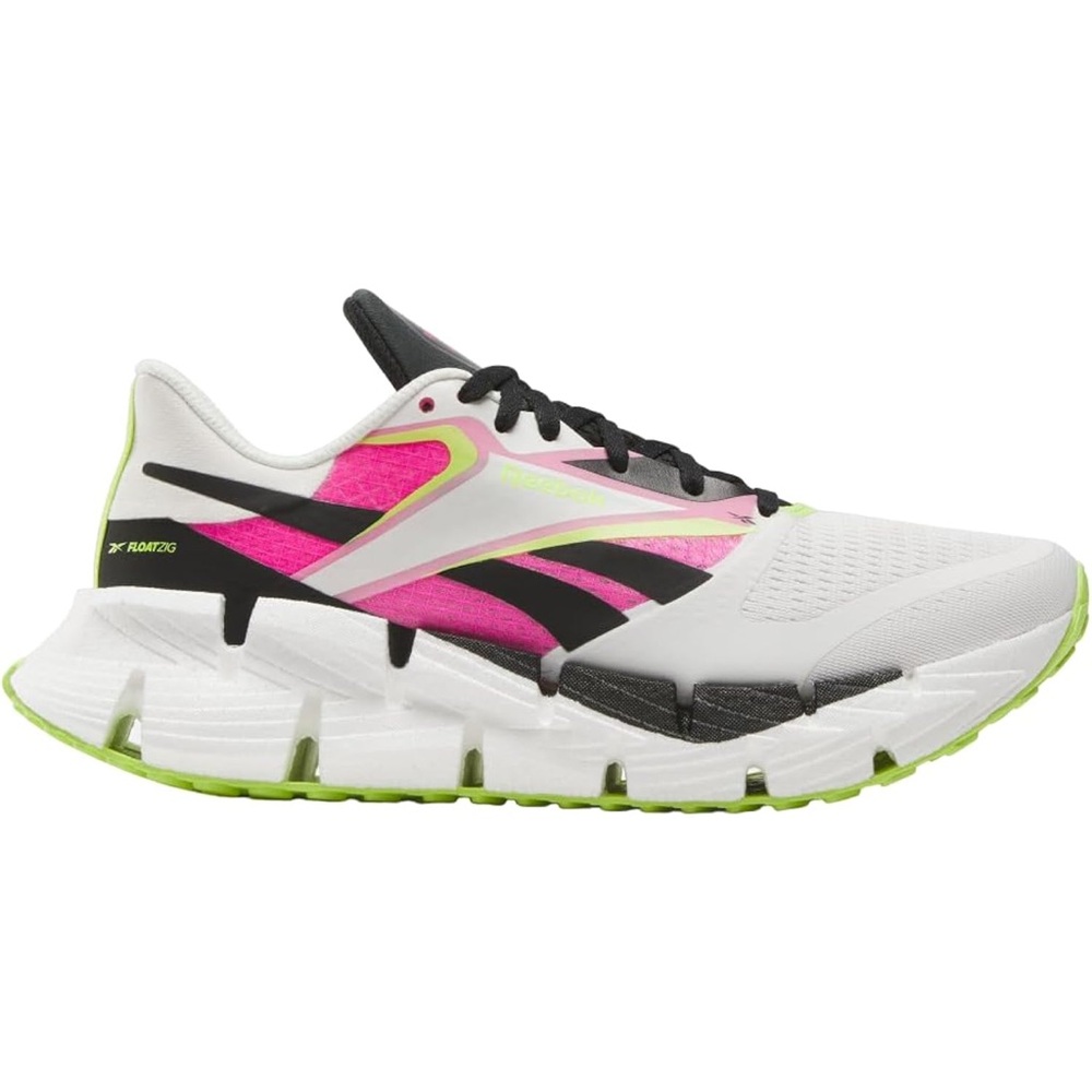Reebok White and Pink Running Shoes